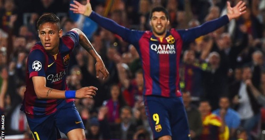 Barcelona 2 - 0 Paris St G