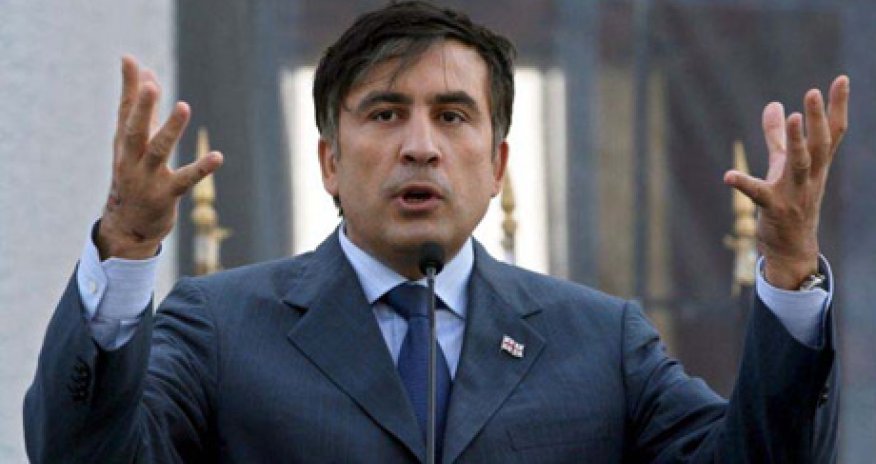 Saakaşvili Donbasda atəşə tutuldu