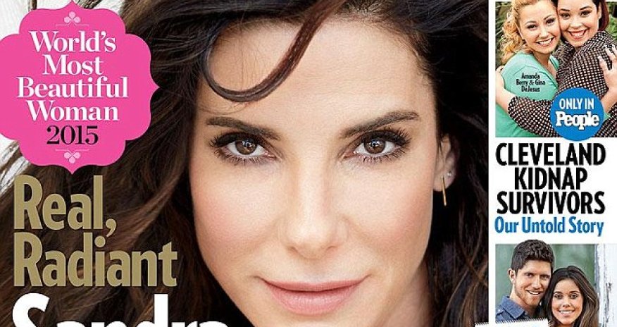 Bullock is named People Magazine's World's Most Beautiful Woman of 2015