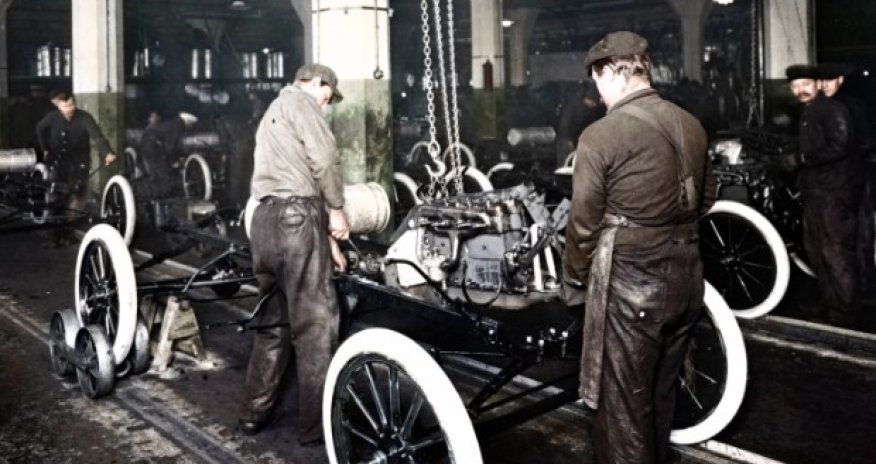 Rise of the robots: The evolution of Ford's assembly line