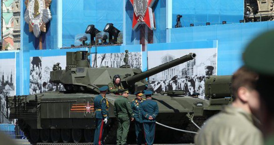 Конфуз на репетиции парада