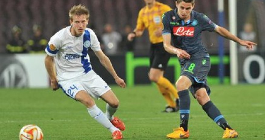 «Днепр» сыграл вничью с «Наполи»