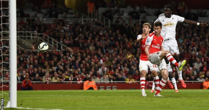 Arsenal 0 - 1 Swansea