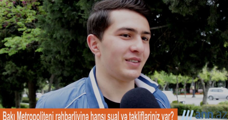 Вопрос министру: Вопросы руководству Бакинского метрополитена