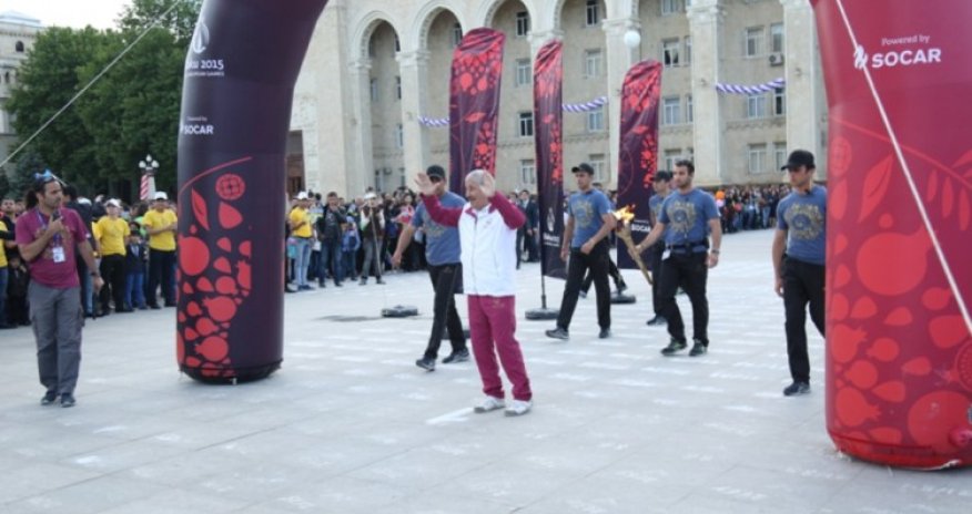 В Гяндже прошел Фестиваль Огня