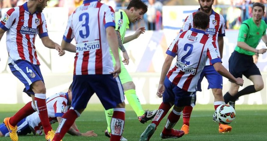 Atl Madrid 0 - 1 Barcelona