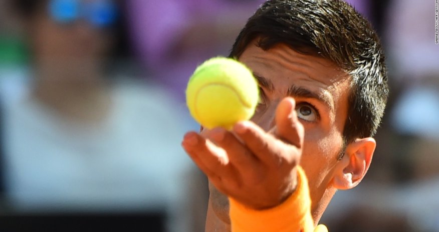Flawless Novak Djokovic wins Roman duel with Roger Federer