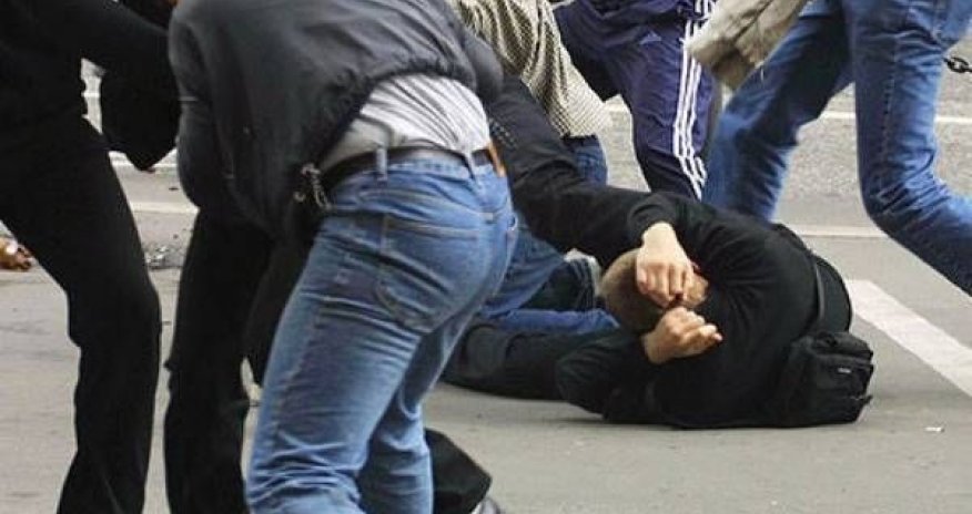 Массовая драка азербайджанцев в России