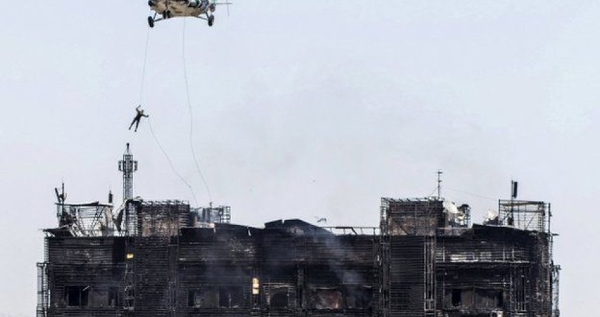 Azerbaijan fire deaths prompt 'flammable cladding' protest