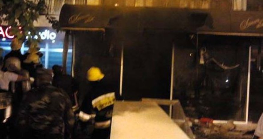 Пожар в Баку