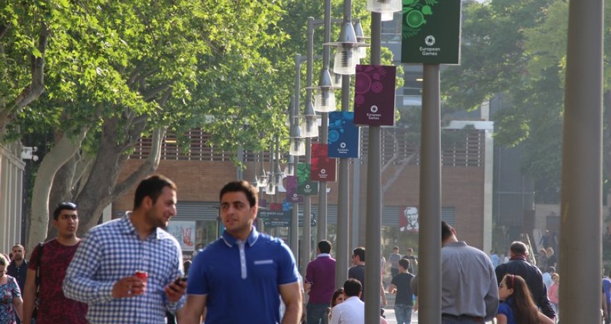 I Avropa Oyunları ab-havasında olan paytaxt küçələri - FOTOLAR