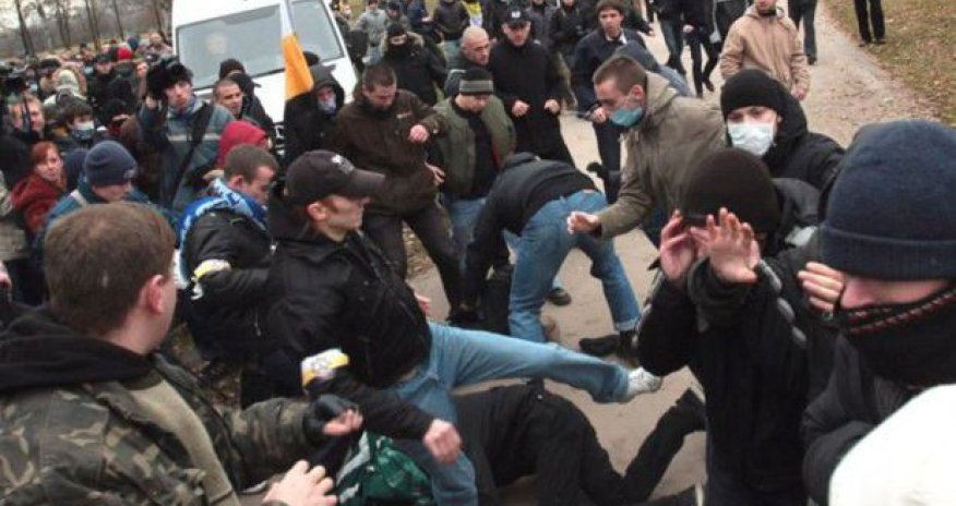 Массовая драка в Баку