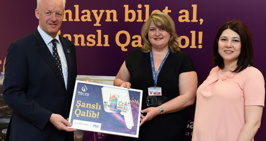 Baku 2015 and P&G announce third Lucky Winner