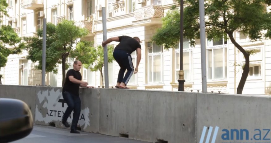 Xəbər ANı: Bakının mərkəzində daha bir sədd