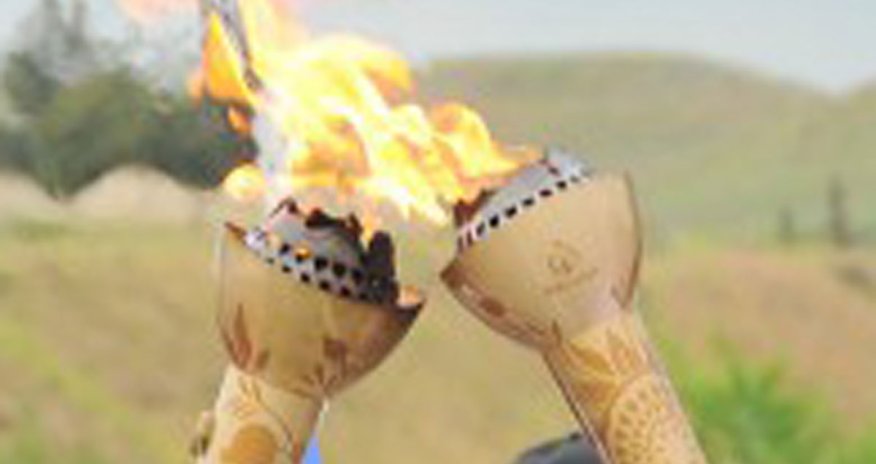 Факел первых Евроигр доставлен в Гобустан