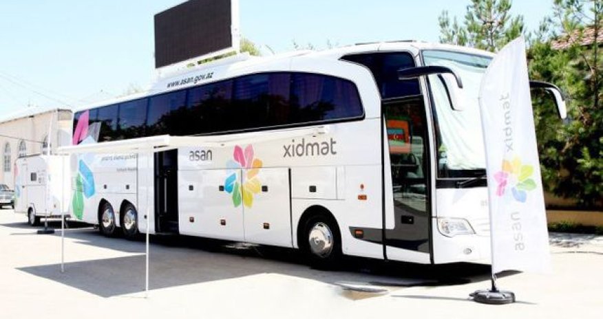 Səyyar “ASAN xidmət” bu rayonlarda xidmətə başladı