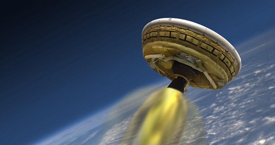 Nasa launches radical 'flying saucer' that could help people land on Mars in 2035