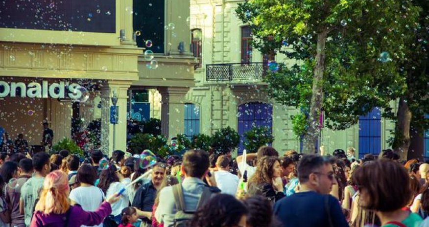 Состоялся Фестиваль мыльных пузырей