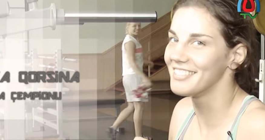 Украинские спортсменки прочитали «Азербайджан»