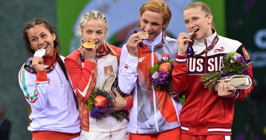 Golden day for Russia at the Baku 2015 Games