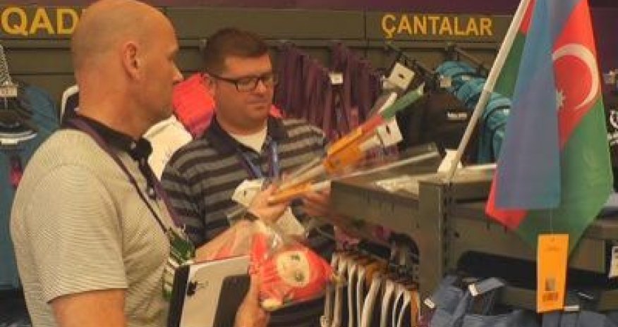 Большой спрос на товары с символикой Евроигр