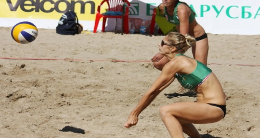 Bakı-2015: Çimərlik voleybolçularımızdan uğurlu start - YENİLƏNİR