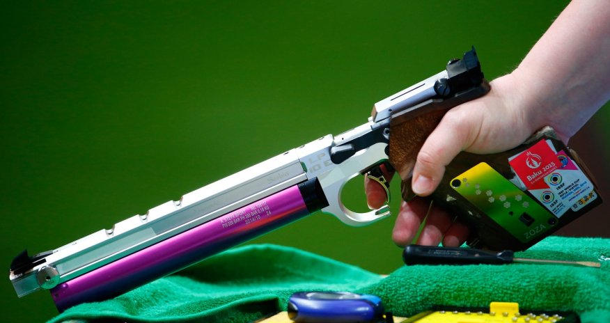 Mikec completes Serbian hat-trick on Baku indoor ranges