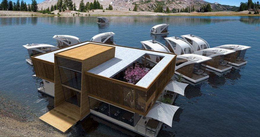 Amazing floating hotel