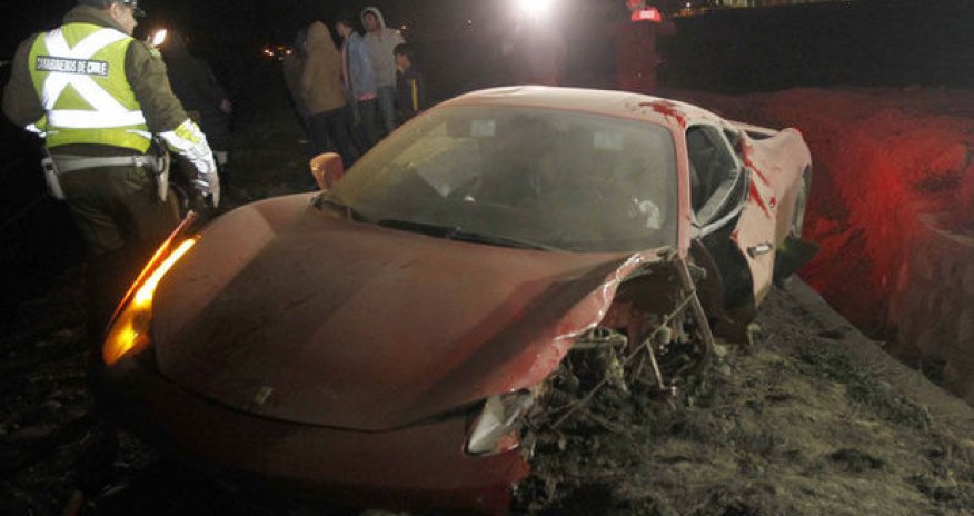 Полузащитник «Ювентуса» попал в аварию