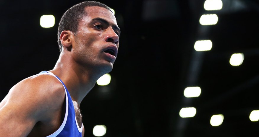 The French boxer doing it for the kids