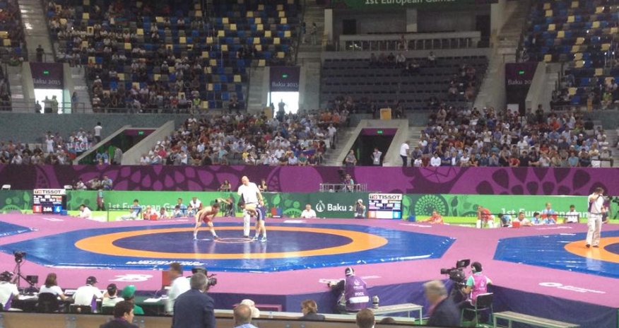 Bakı-2015: Hacı Əliyev məğlub oldu, təsəlli bürünc medala qaldı