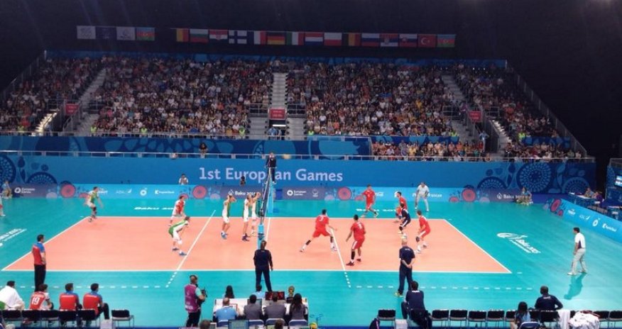 Bakı-2015: Azərbaycan Fransaya qarşı - FOTOLAR