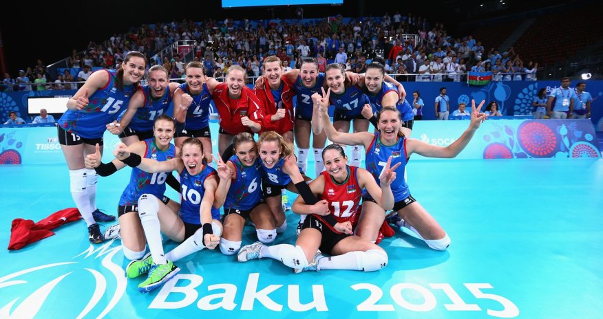Azerbaijan lead the way in women's Volleyball