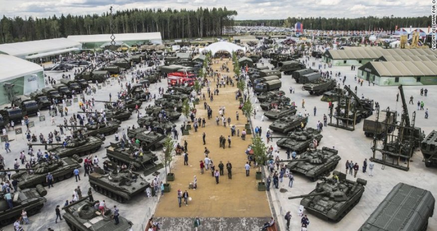 A day in Russia's military Disneyland
