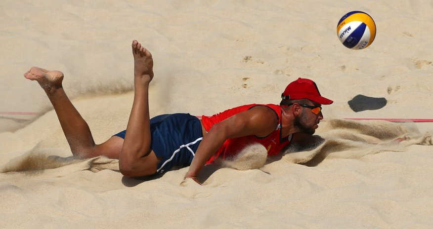 Spain out in dramatic Beach Volleyball pool climax