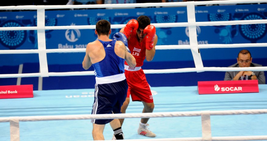 Азербайджанский боксер вышел в 1/4 финала на Евроиграх