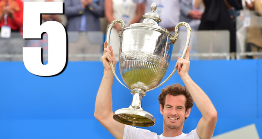 Andy Murray wins fourth Queen's Club title with two wins in a day