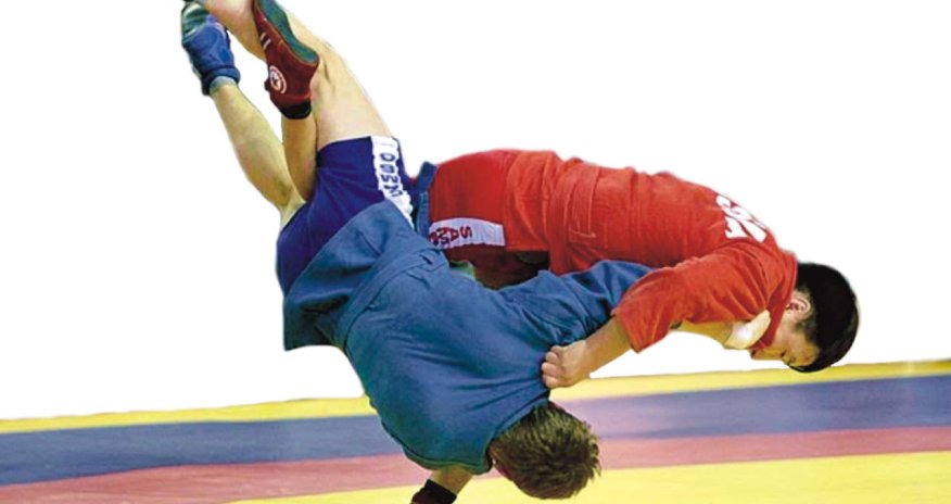 Азербайджанский самбист в полуфинале