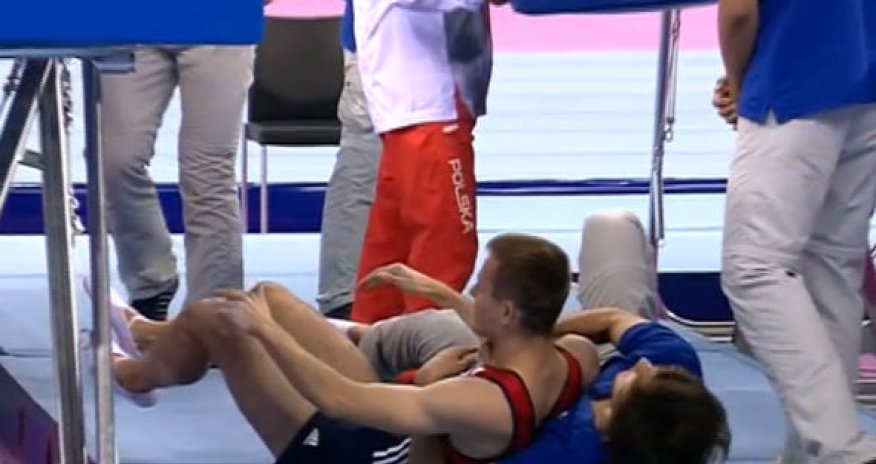 Азербайджанский волонтер спас спортсмена