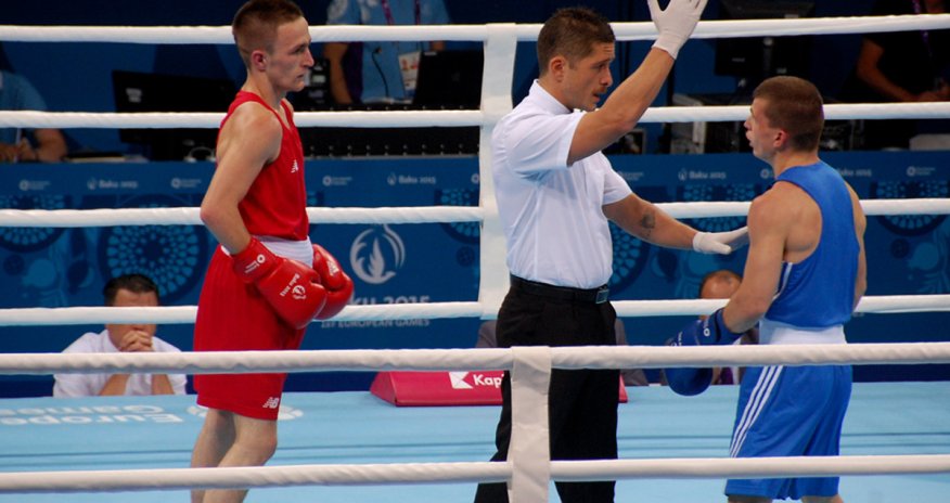 Азербайджанский боксер вышел в полуфинал Евроигр