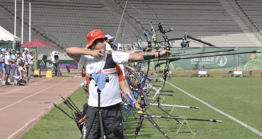 В рамках Евроигр завершились соревнования по стрельбе из лука