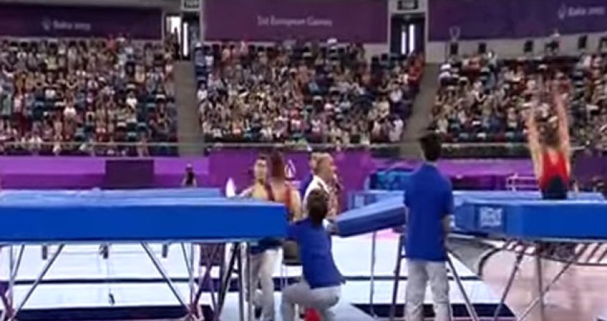 Споттер I Европейских игр спас польского спортсмена