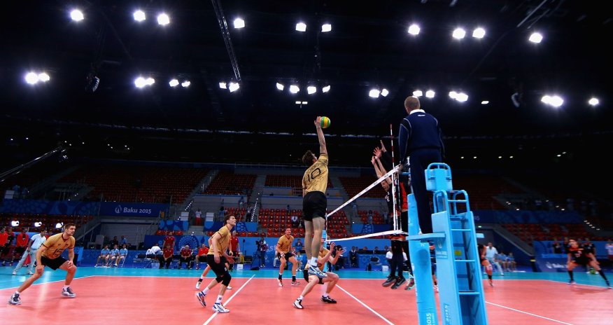 Germany eliminate Belgium from men's Volleyball