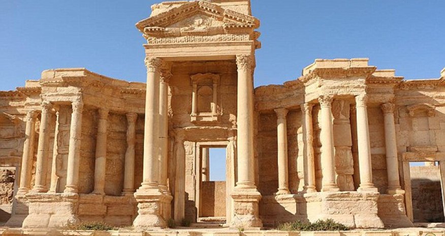 ISIS begin the destruction of Palmyra