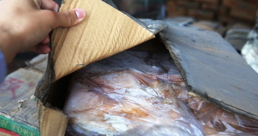 Customs seize smuggled restaurant-bound meat produced 40 YEARS ago
