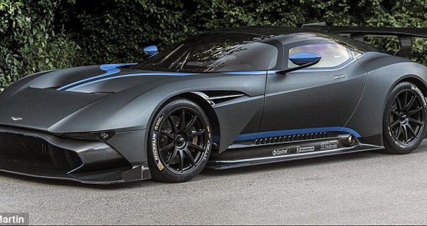 Aston Martin reveals $2.3m hi-tech 'Vulcan' hypercar