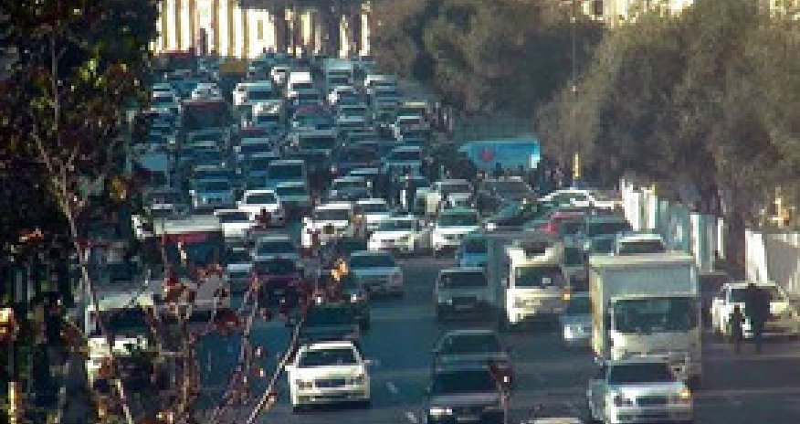 ​Bakı yollarında vəziyyət