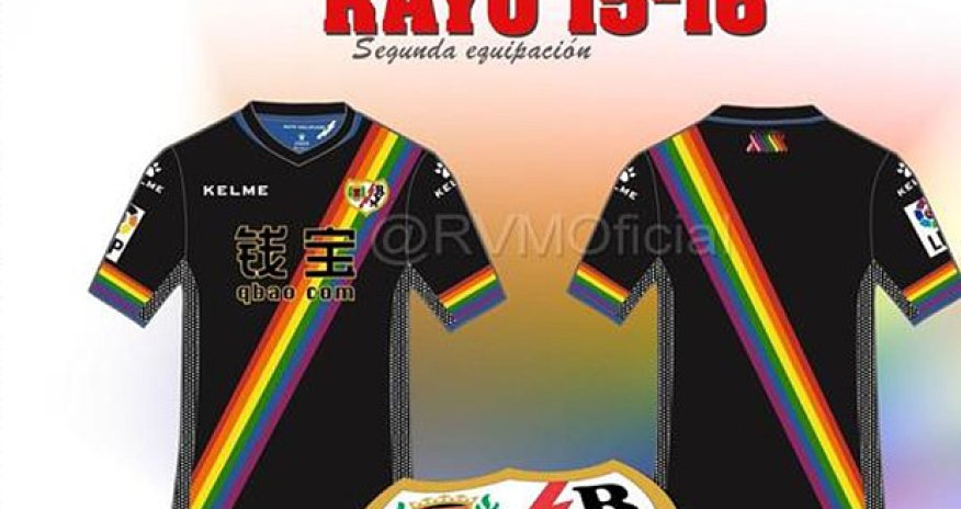 Rayo Vallecano's new away kit is lovely