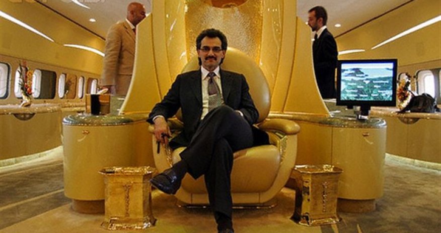 Şahzadənin şəxsi təyyarəsi