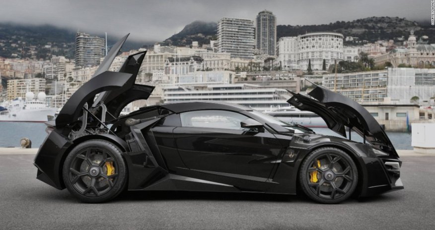 A ride with diamond eyes: The first Arab supercar